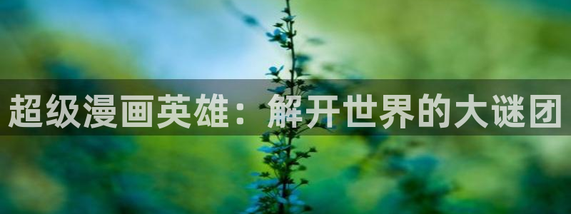 汗汗漫画排行：超级漫画英雄：解开世界的大谜团